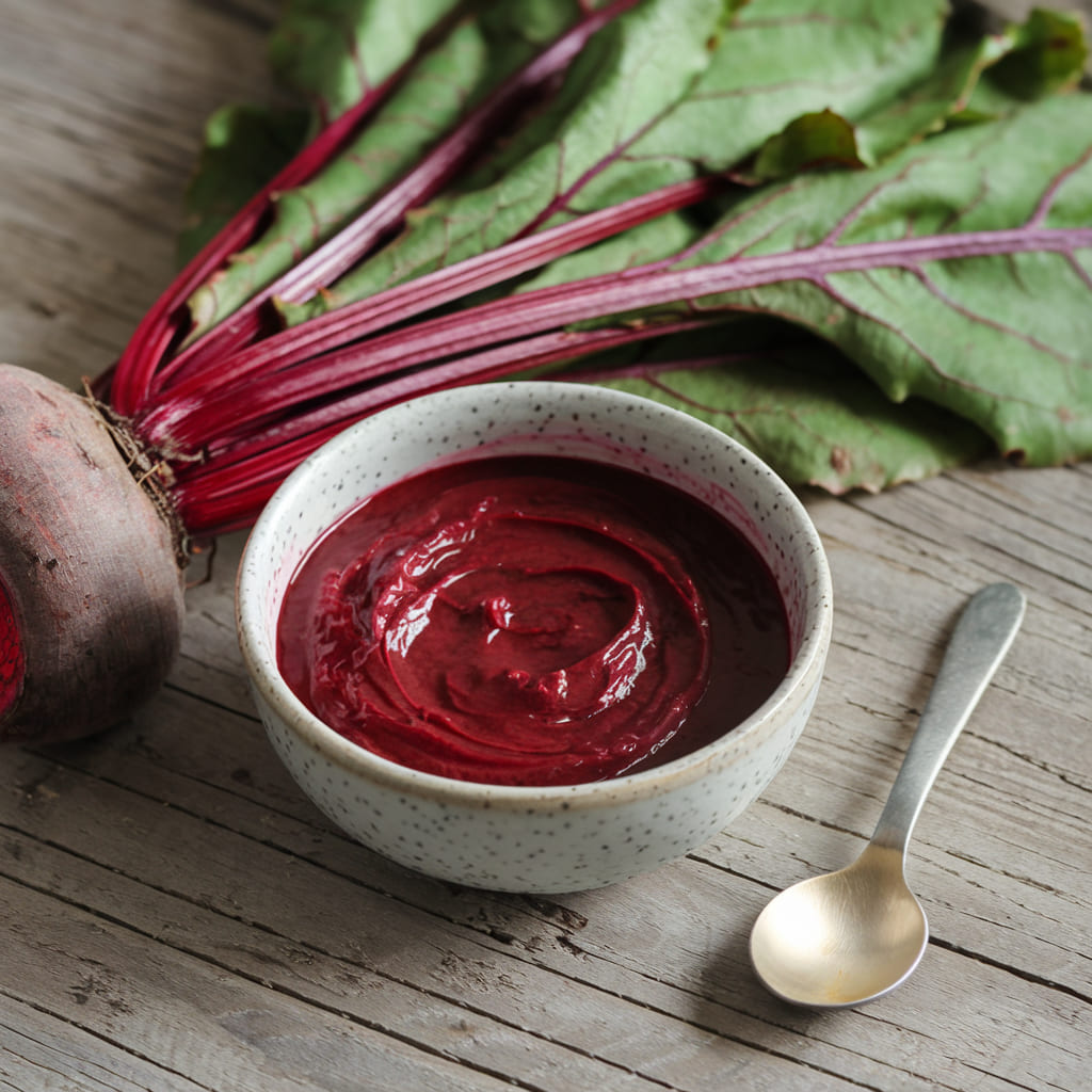 Beetroot Leaf and Honey Face Mask