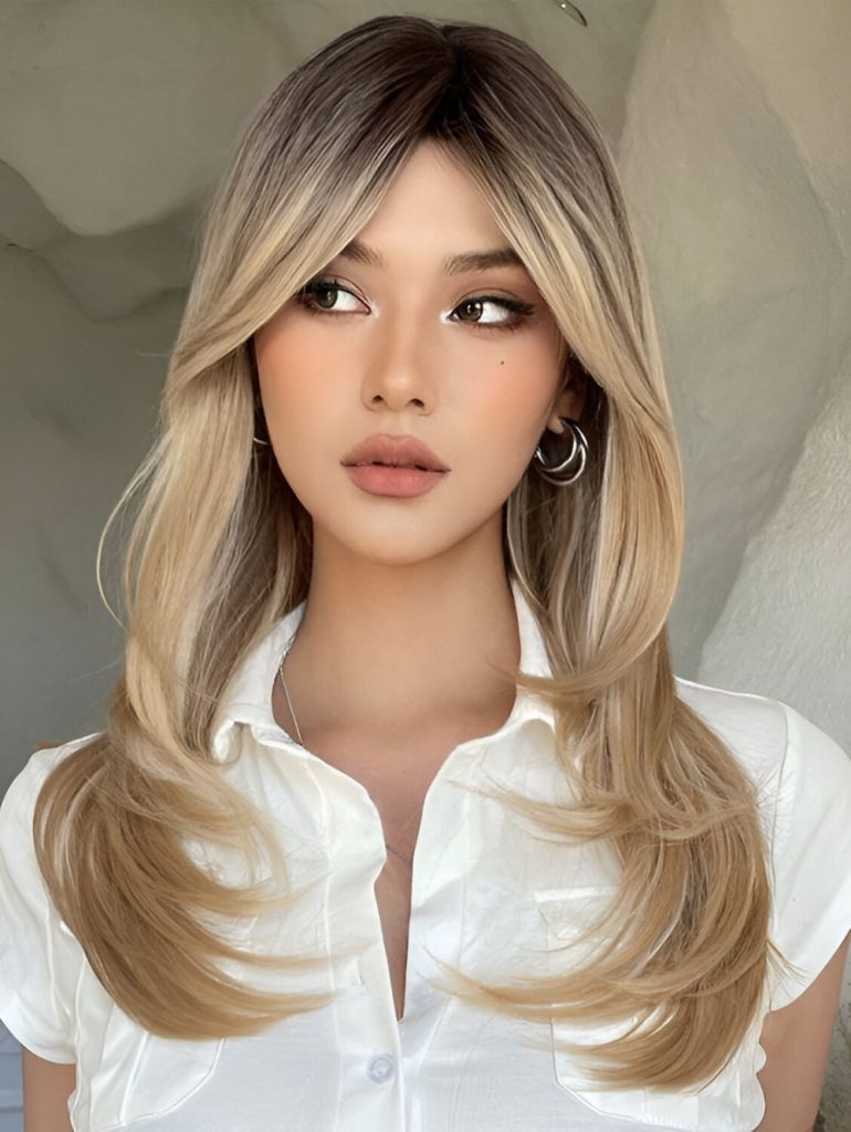 Blonde Layered Haircut
