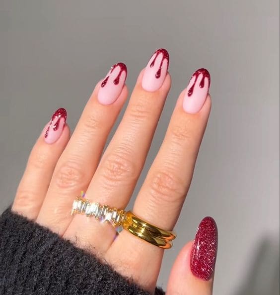 Blood Drip Manicure