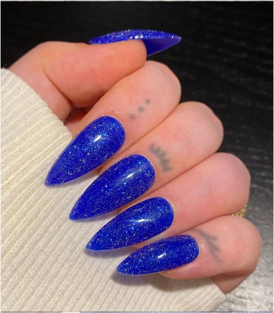  Blue Glitter Delight