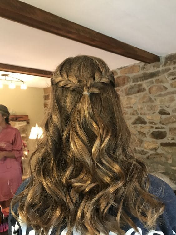 Braided Half Up Half Down