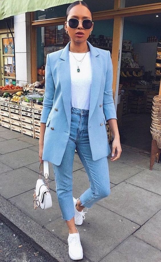 Bright Tee + Blue Jeans