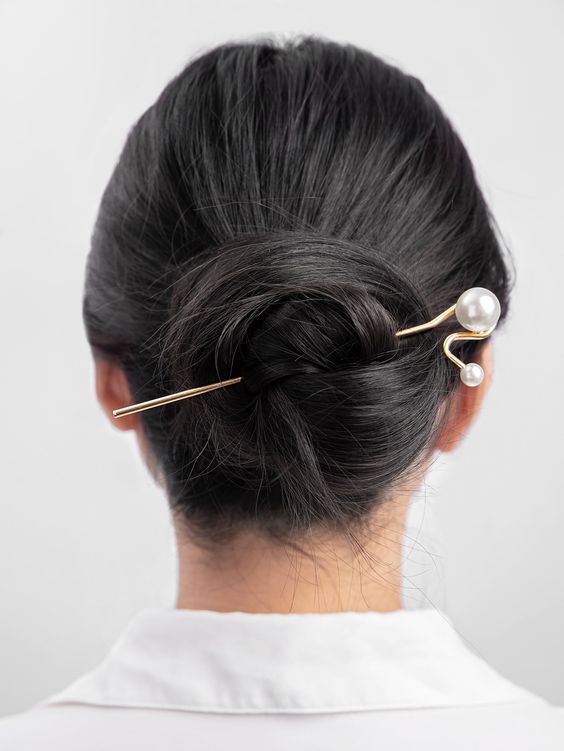 Bun With Hair Accessories