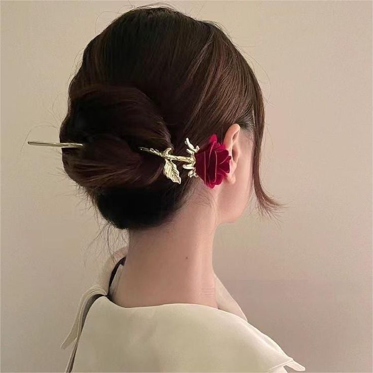 Bun With Hair Accessories