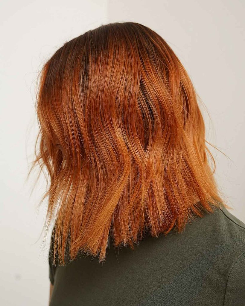 Caramel Orange Lob