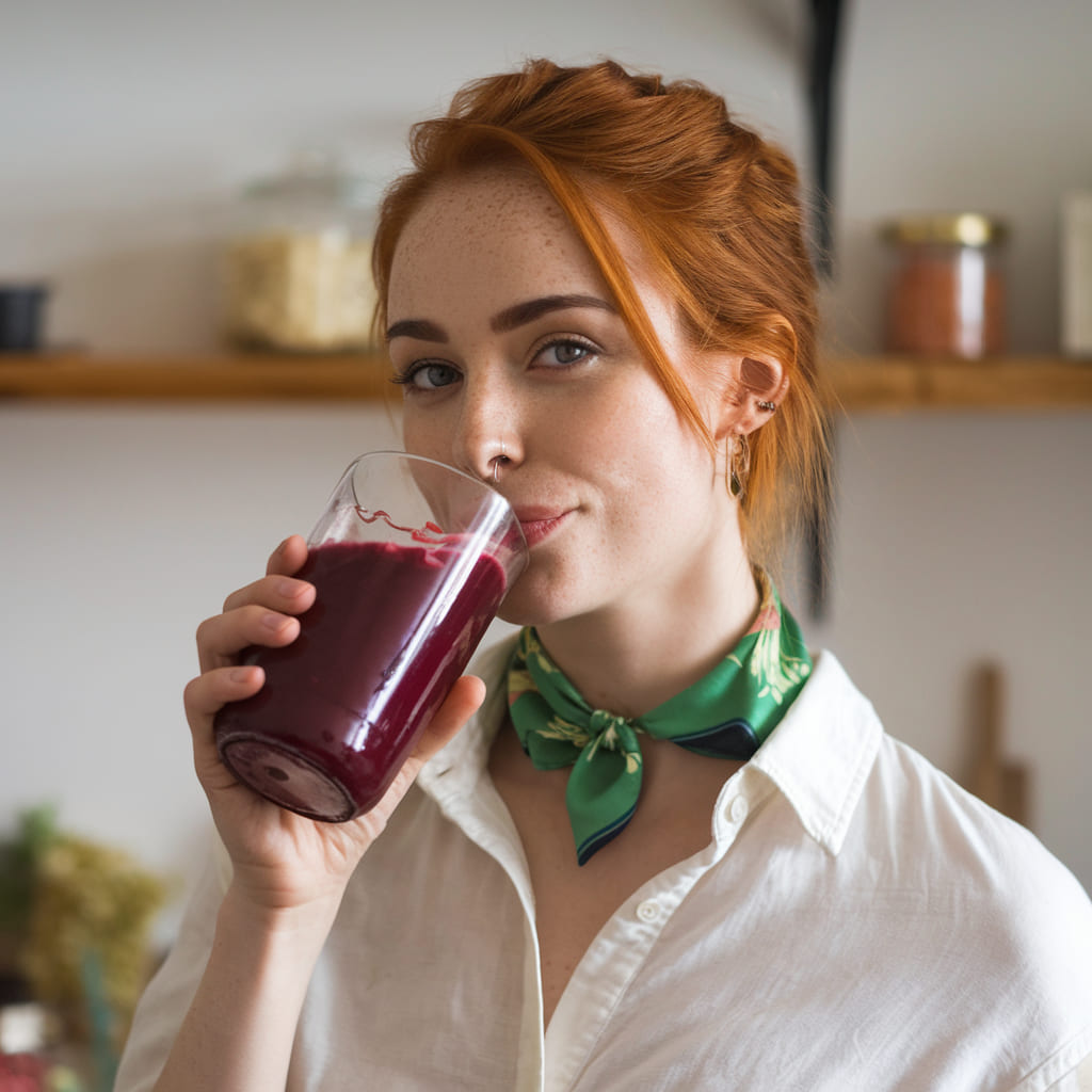 Carrot Beetroot and Ginger Glow Juice
