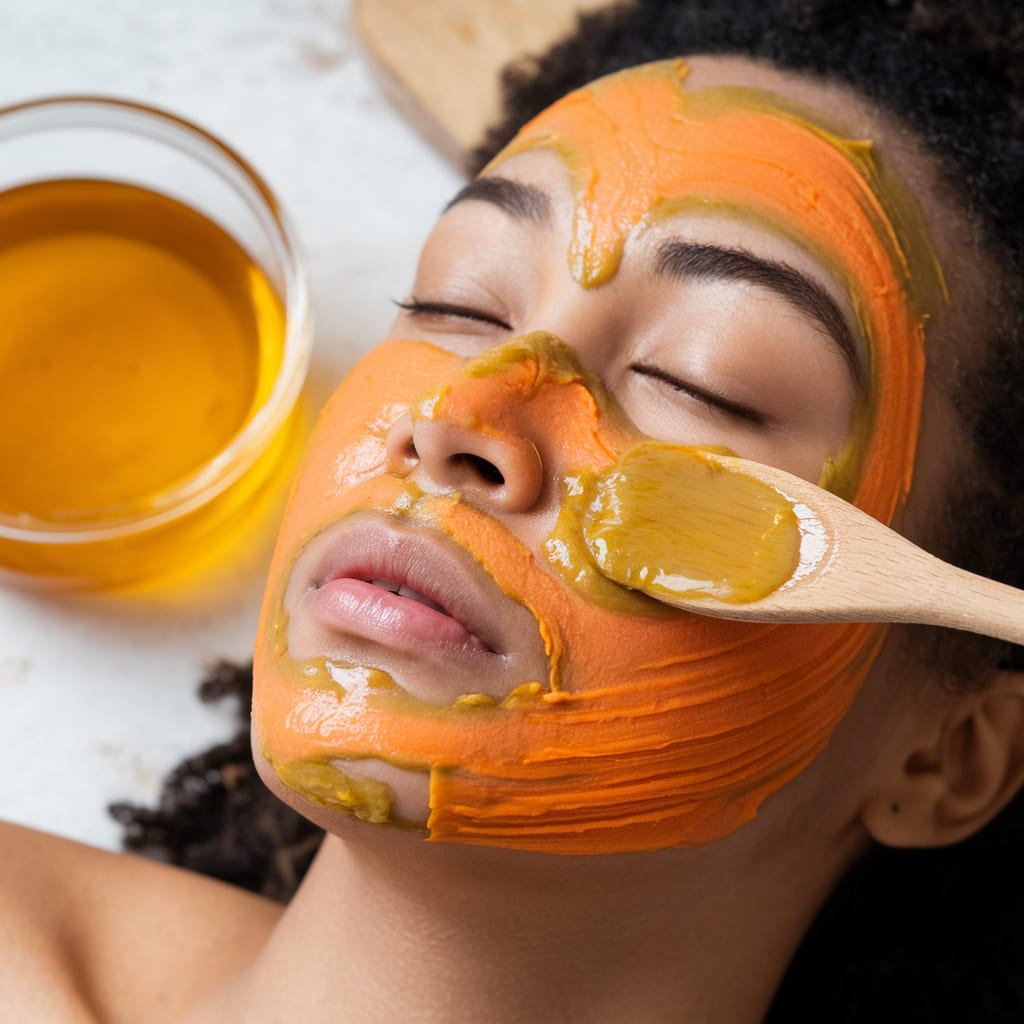 Carrot Seed Oil Moisturizing Mask
