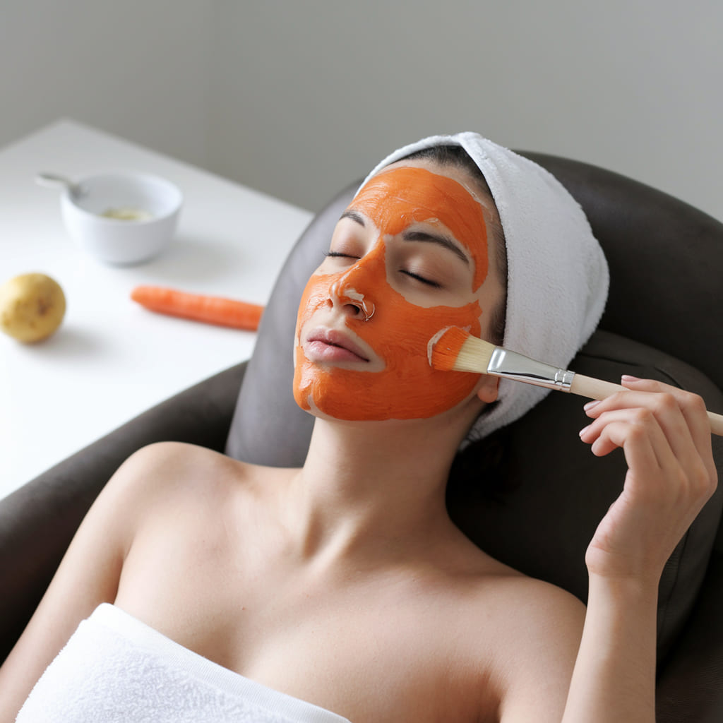 Carrot and Potato Anti-Aging Mask