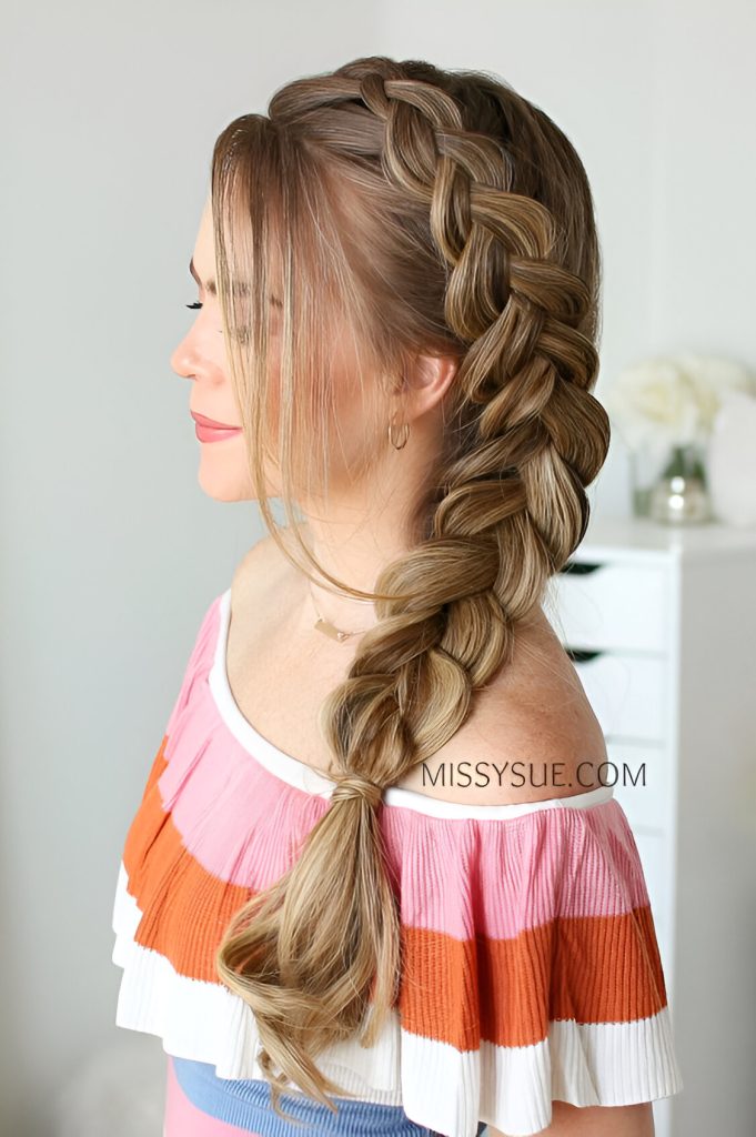 Casual Hairstyles With Side Braid