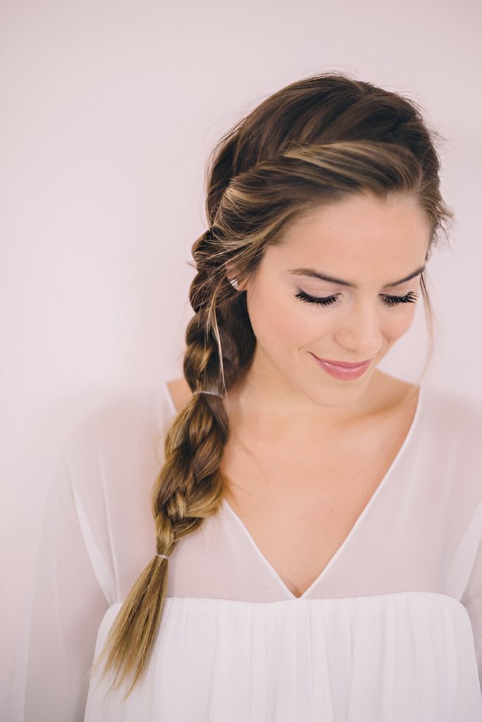 Casual Hairstyles With Side Braid