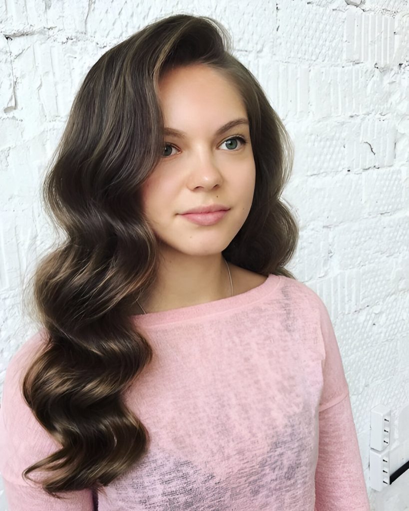 Casual Hairstyles With Vintage Curls