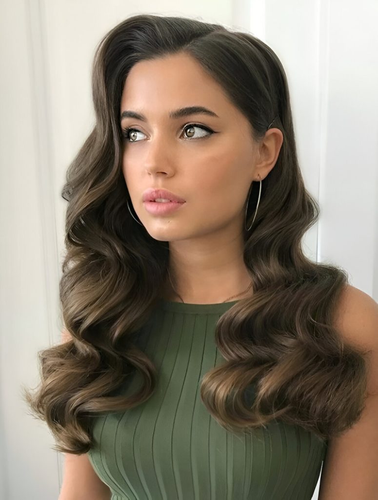 Casual Hairstyles With Vintage Curls