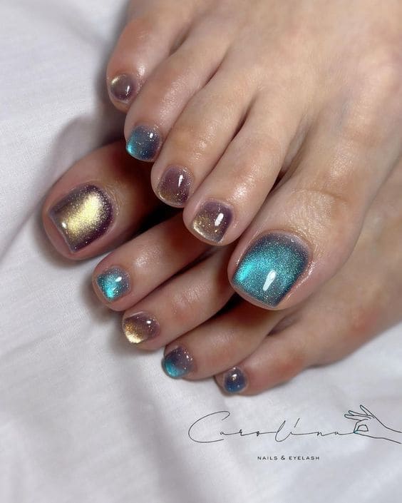 Cat Eye Pedicure