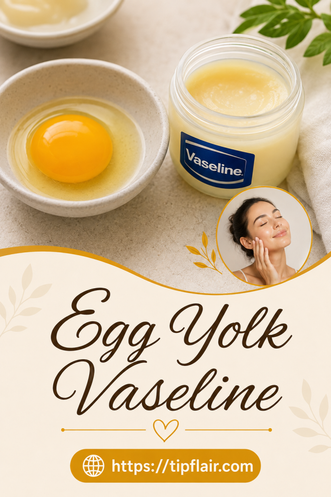 Egg Yolk and Vaseline