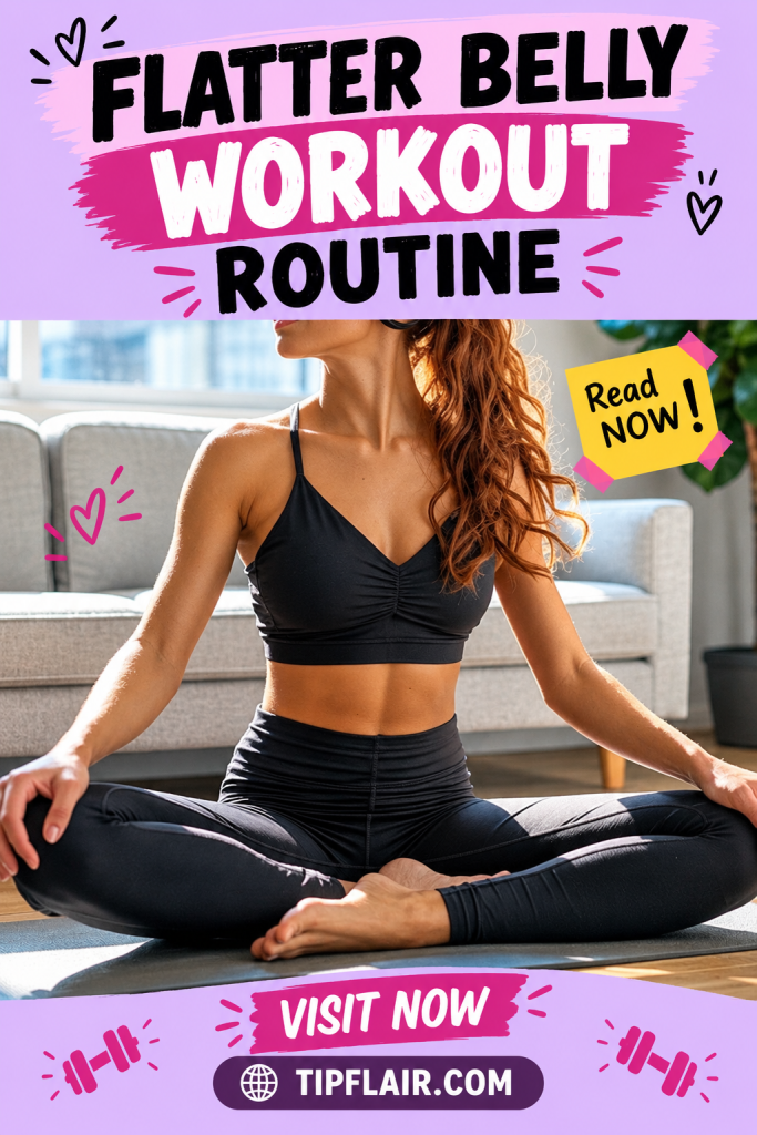 Quick 6-Step Morning Workout for a Flatter Belly