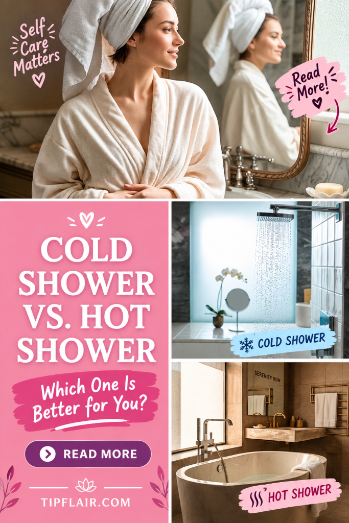 Shower with Cold Water or Hot Water: What Women Should Know
