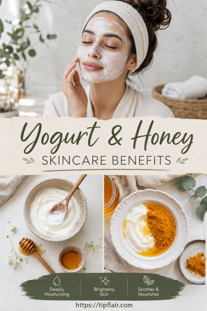 Yogurt and Honey for Skin