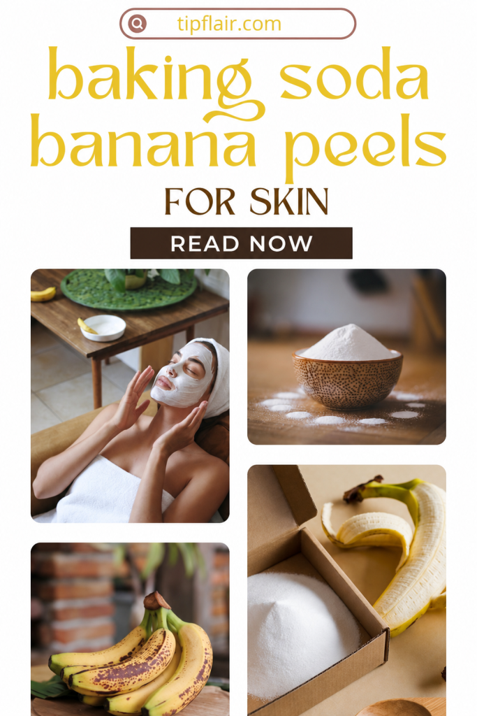 Unlock the Anti-Aging Power of Baking Soda and Banana Peels for Wrinkle-Free Skin
