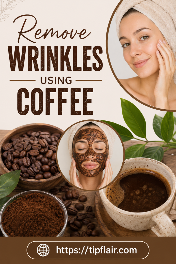 Remove Wrinkles Using Coffee