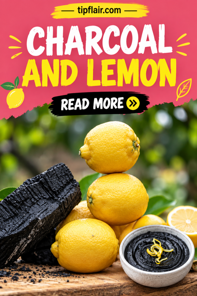 Charcoal and Lemon are The Ultimate Skincare Power Couple