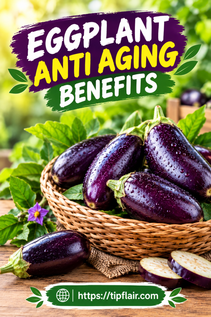 Eggplant Anti-Aging Benefits