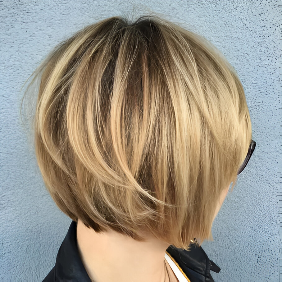 Chopped Tousled Bob
