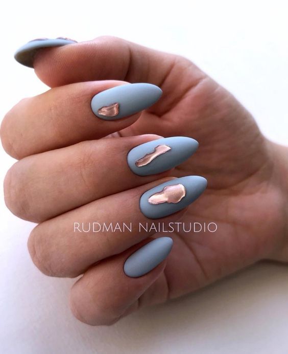 Chrome Matte Nail Ideas