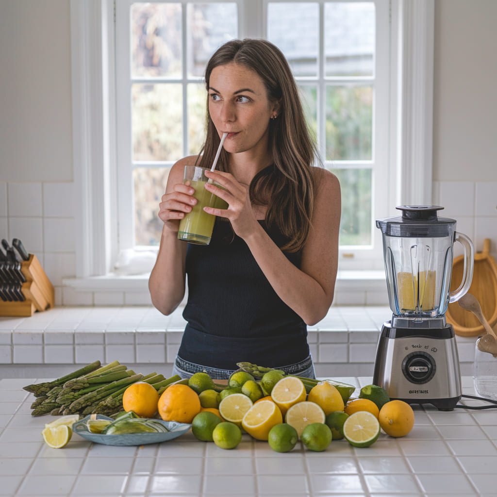 Citrus Asparagus Juice