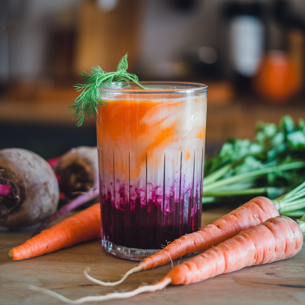 Classic Carrot Beetroot Detox Drink
