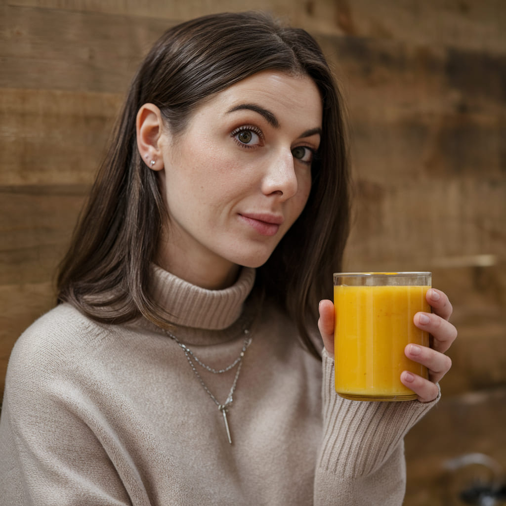 Classic Carrot Ginger Turmeric Juice
