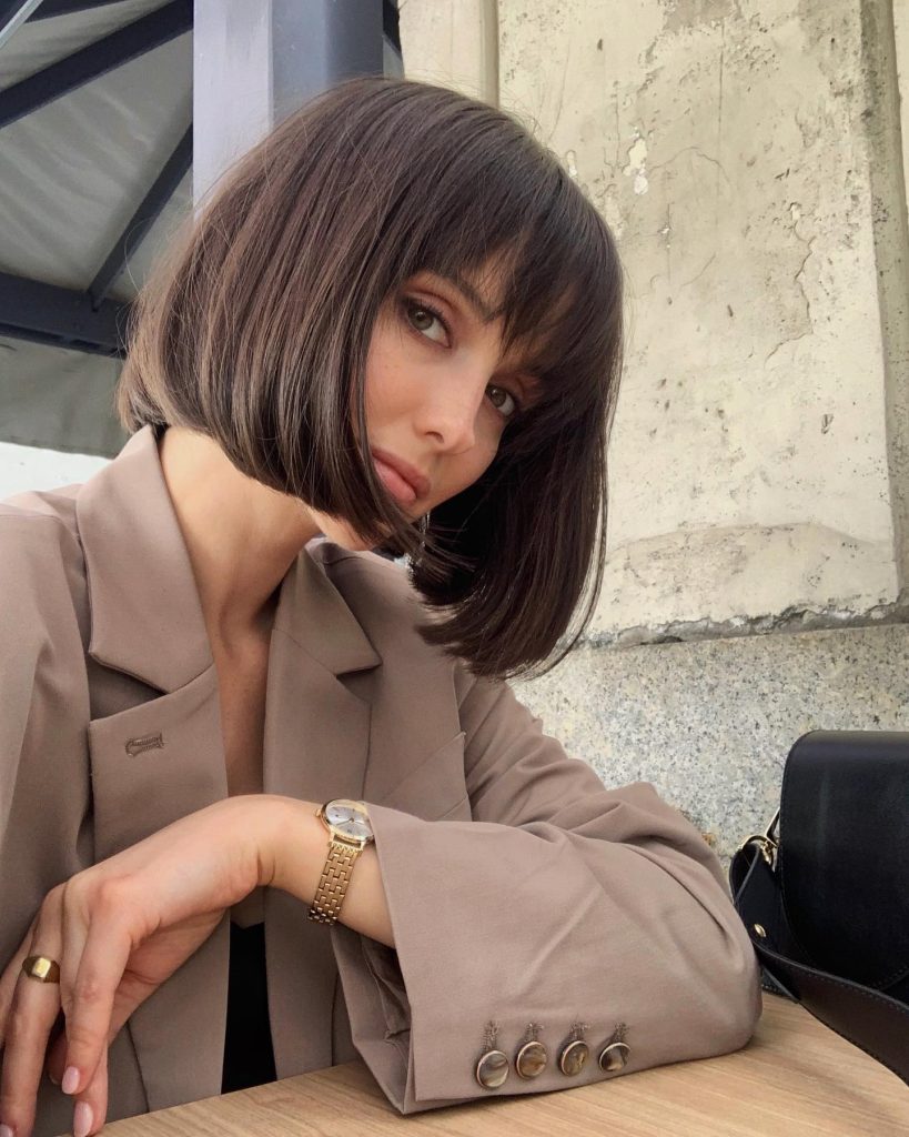 Classy Blunt Bob Haircut