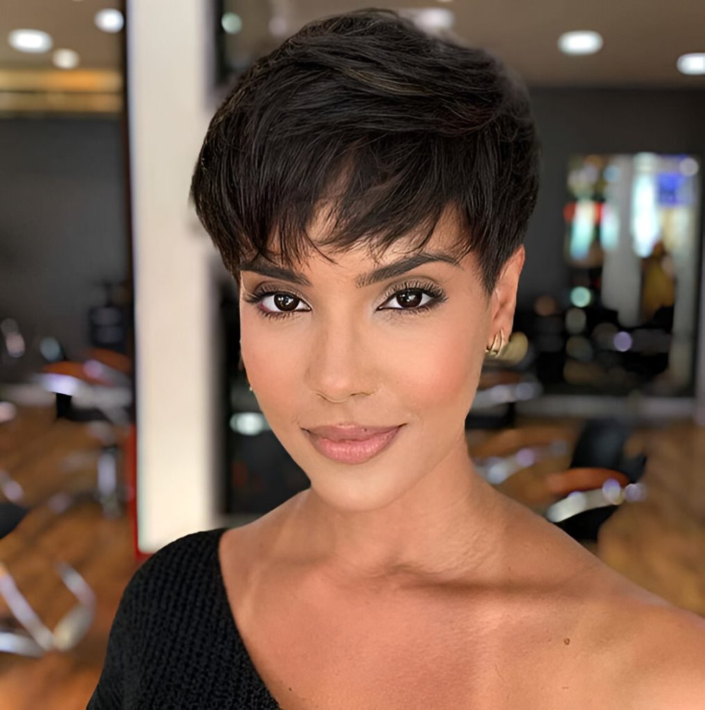 Classy Blunt Pixie Bob
