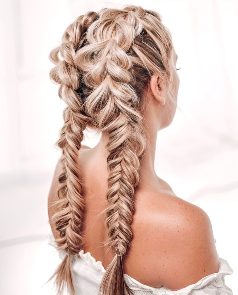Classy Dutch Braids