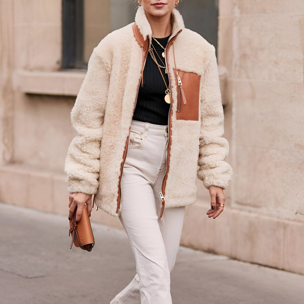  Classy Fall Outfit With Statement Necklace