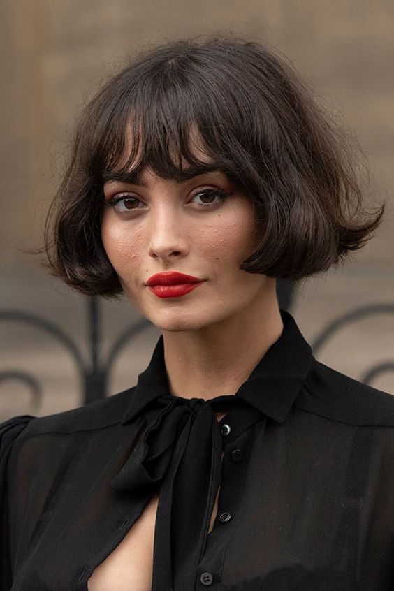 Classy French Bob Cut
