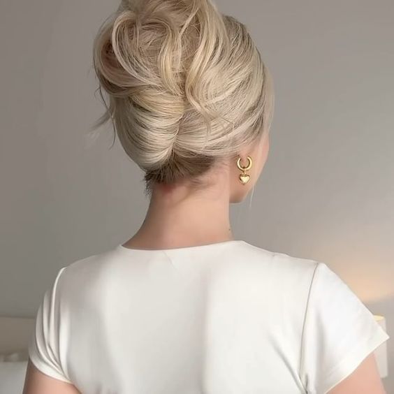 Classy French Twist Bun