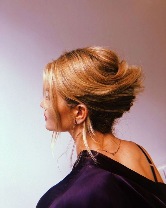 Classy French Twist Bun