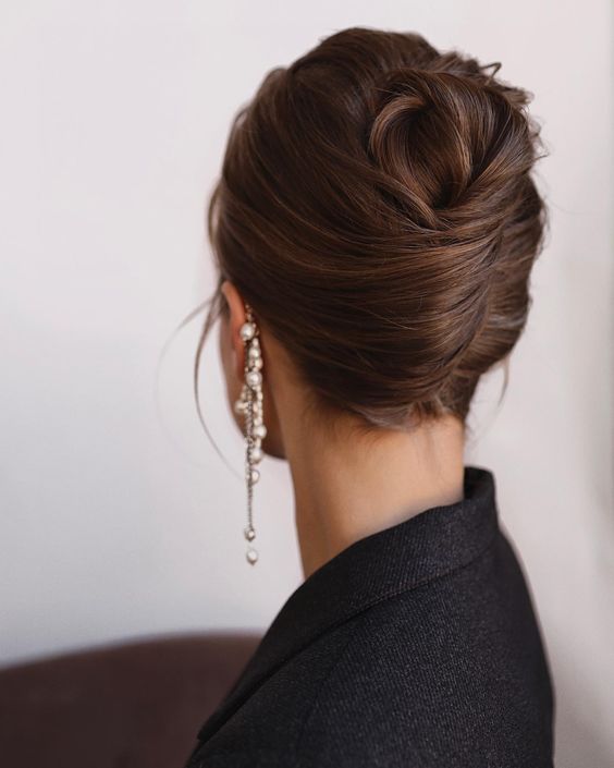 Classy French Twist Bun