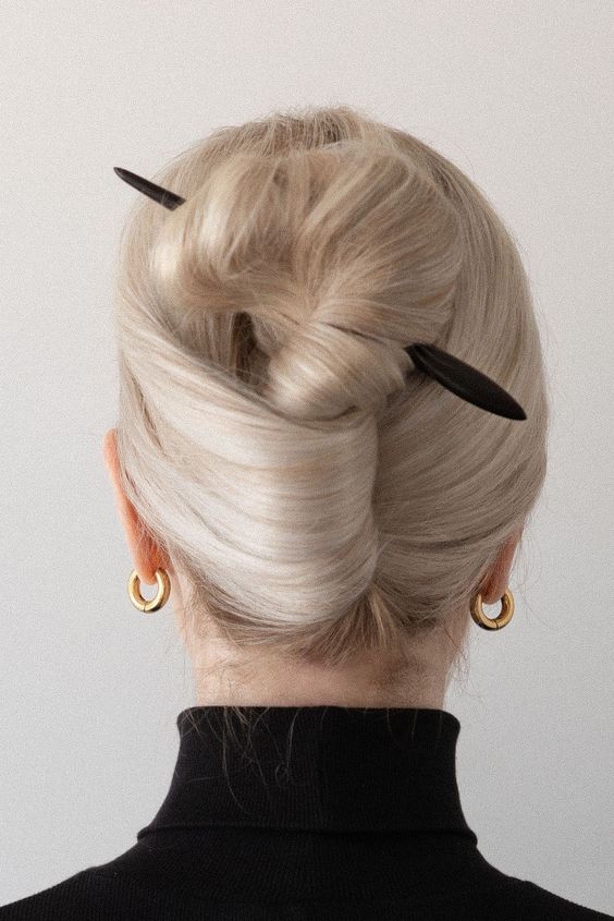 Classy French Twist Bun