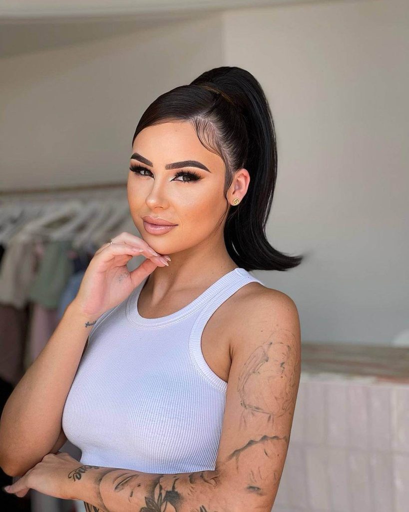 Classy High Ponytail Hairstyles For Black Hair