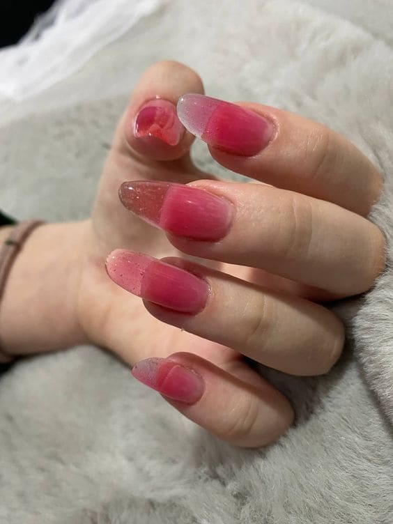 Clear Jelly Nails