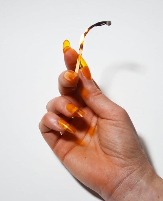 Clear Jelly Nails