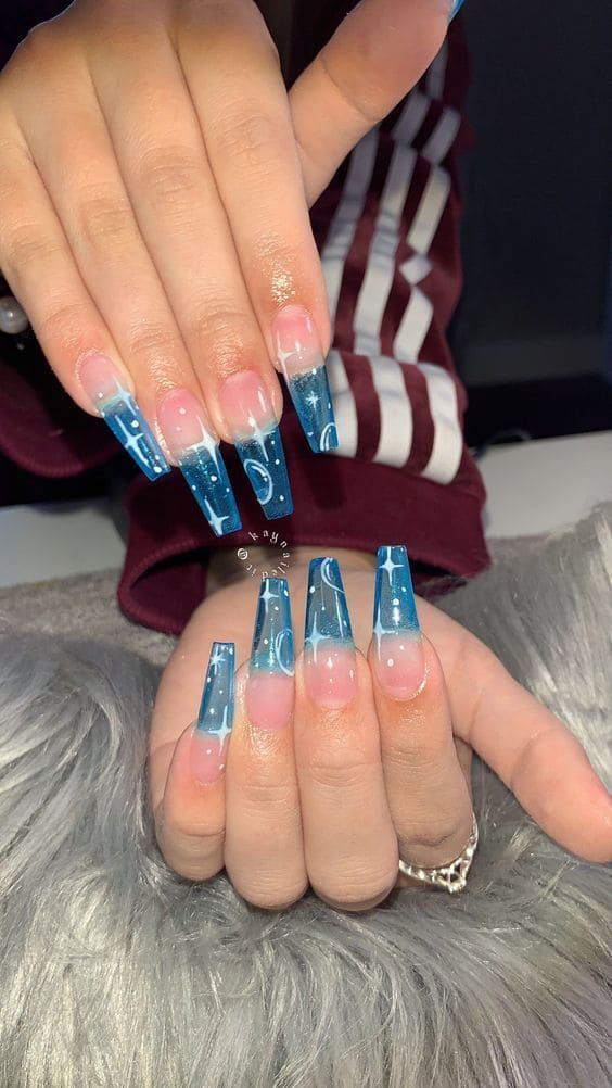  Clear Ombre Manicure