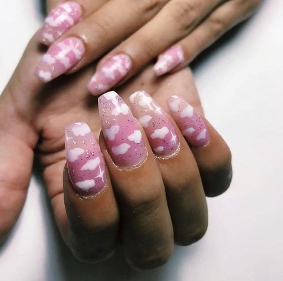  Clear Ombre Manicure