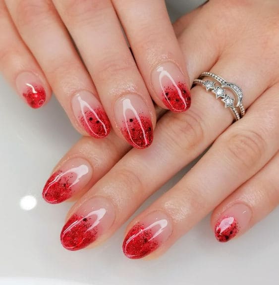  Clear Ombre Manicure