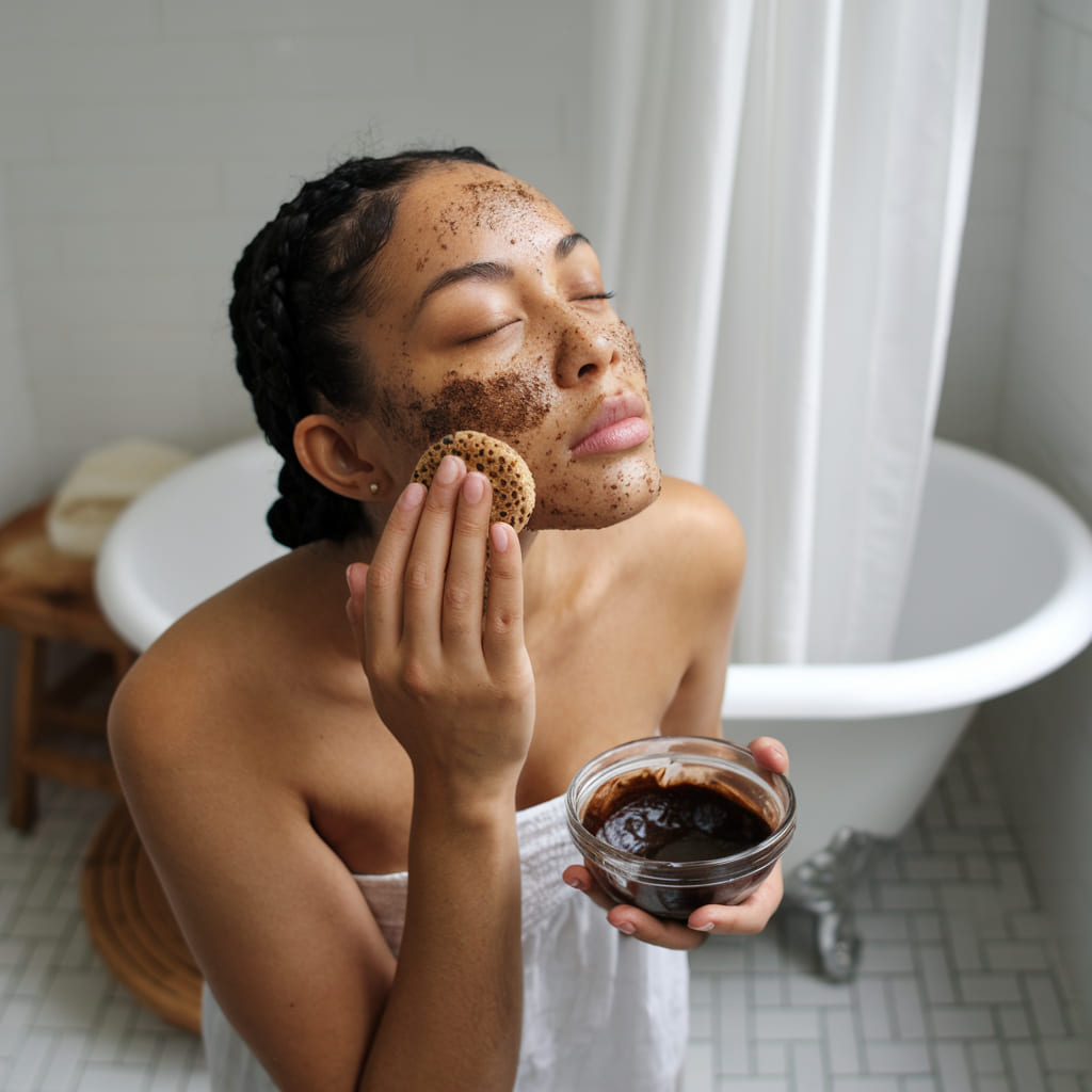 Coffee and Vinegar Exfoliating Scrub