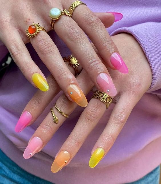 Cool Jelly Nails