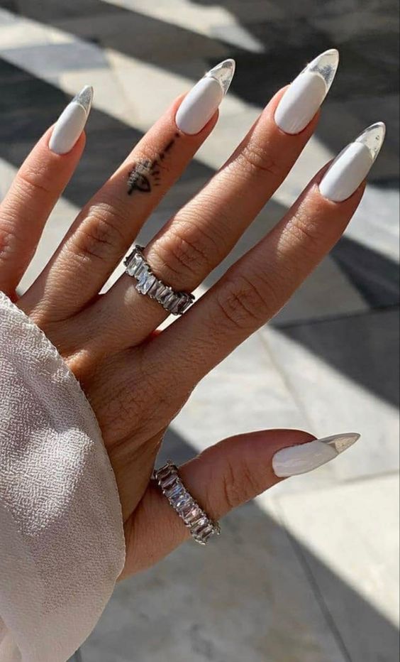  Crystal Clear Acrylic Nails