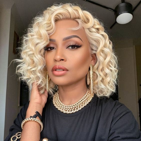 Curly Bob Hairstyle