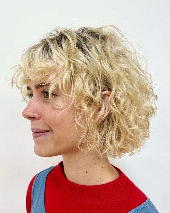 Curly Bob Hairstyle
